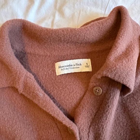 Abercrombie & Fitch Brown Burnt Orange Sweater - Picture 3 of 4